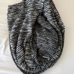 Express Monochrome Knit Infinity Scarf